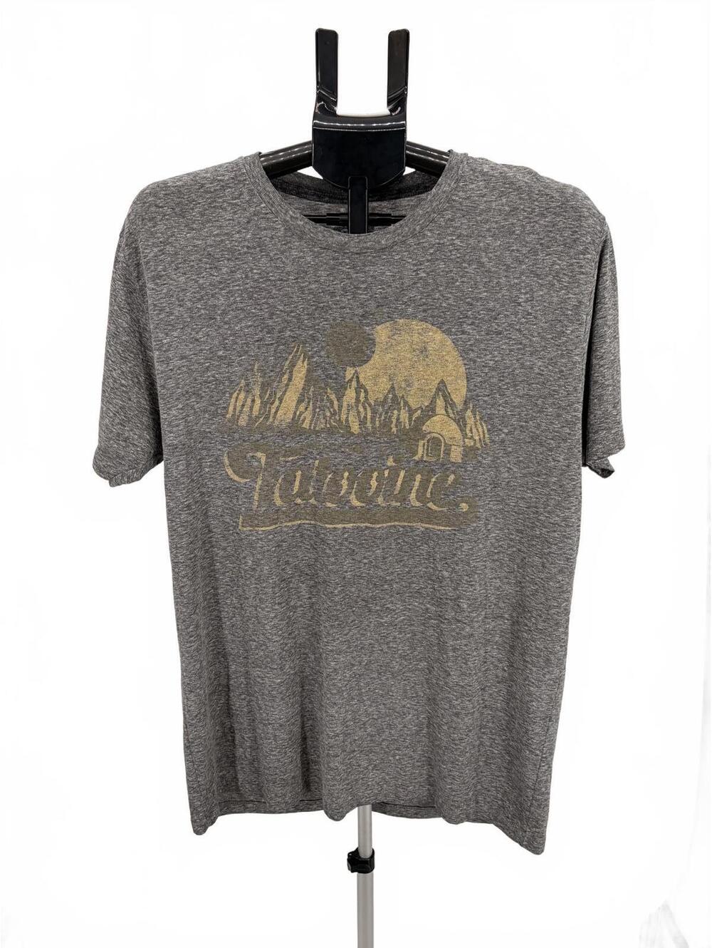 Vintage Star Wars Tauntaun Graphic Tee Gray Soft Cotton Unisex M